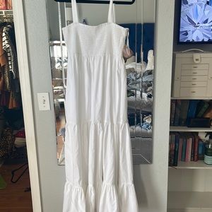 NWT Zara white maxi dress